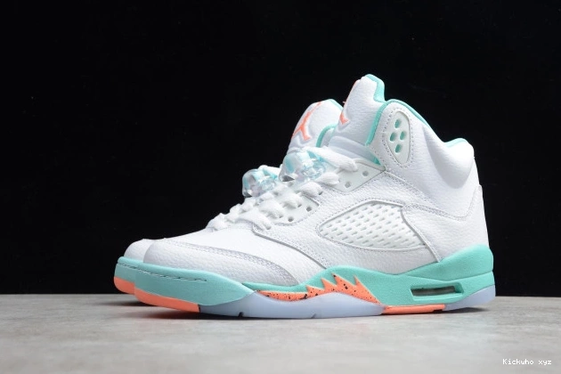 5 Jordan GS Aqua Light 440892-100 Air 0813
